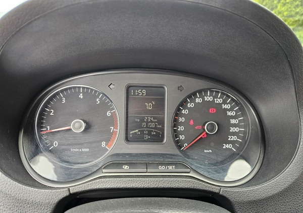 Volkswagen Polo cena 15499 przebieg: 191800, rok produkcji 2010 z Konin małe 352